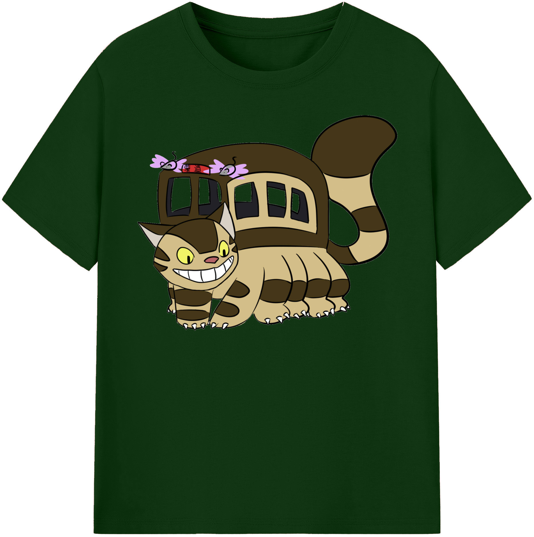 （画像用） となりのトトロ 草壁メイ 草壁サツキ My Neighbor Totoro Satsuki Kusakabe Mei Kusakabe 綿100％半袖Tシャツ（フロントプリント）